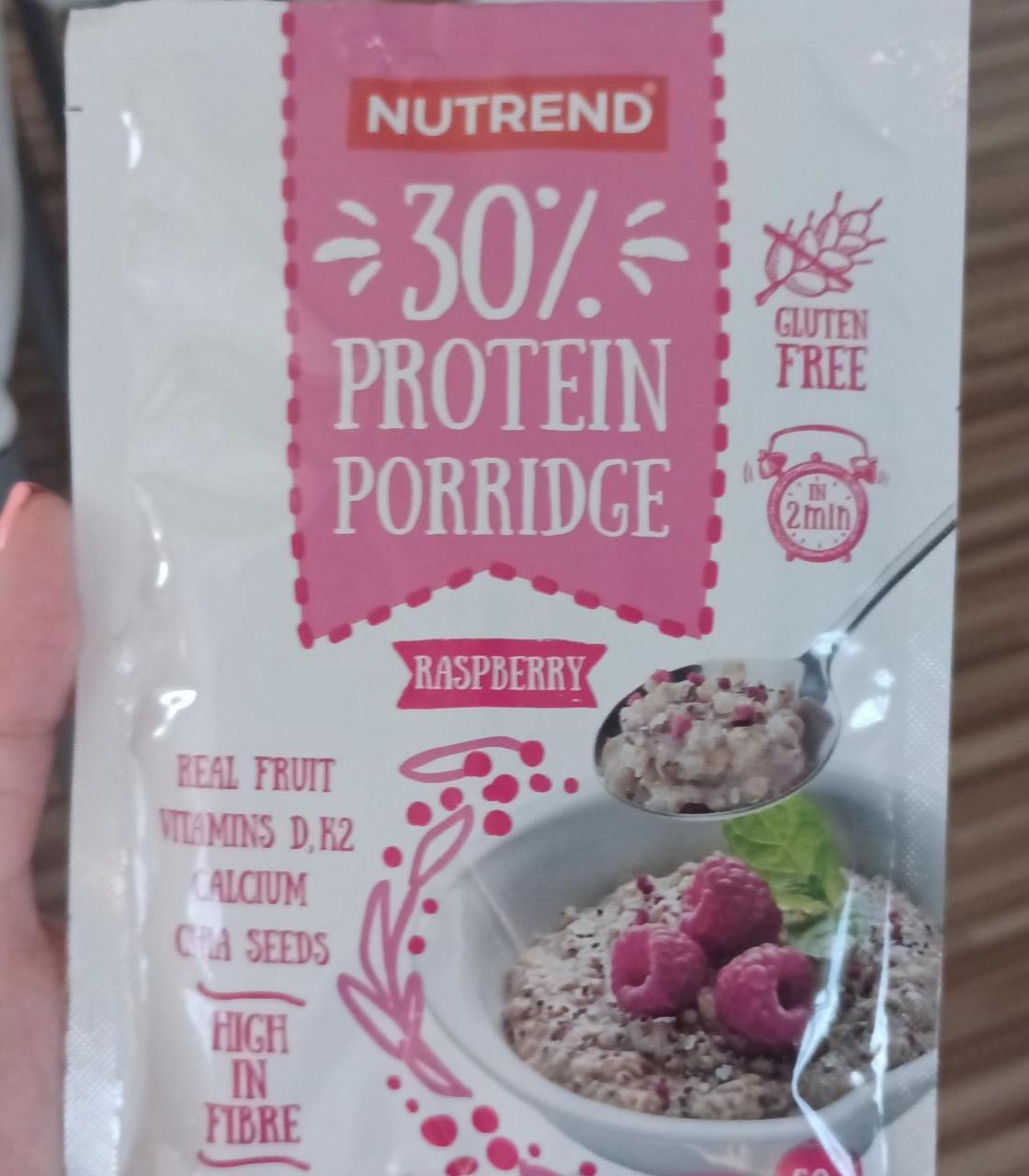 Képek - Protein porridge 30% Raspberry Nutrend