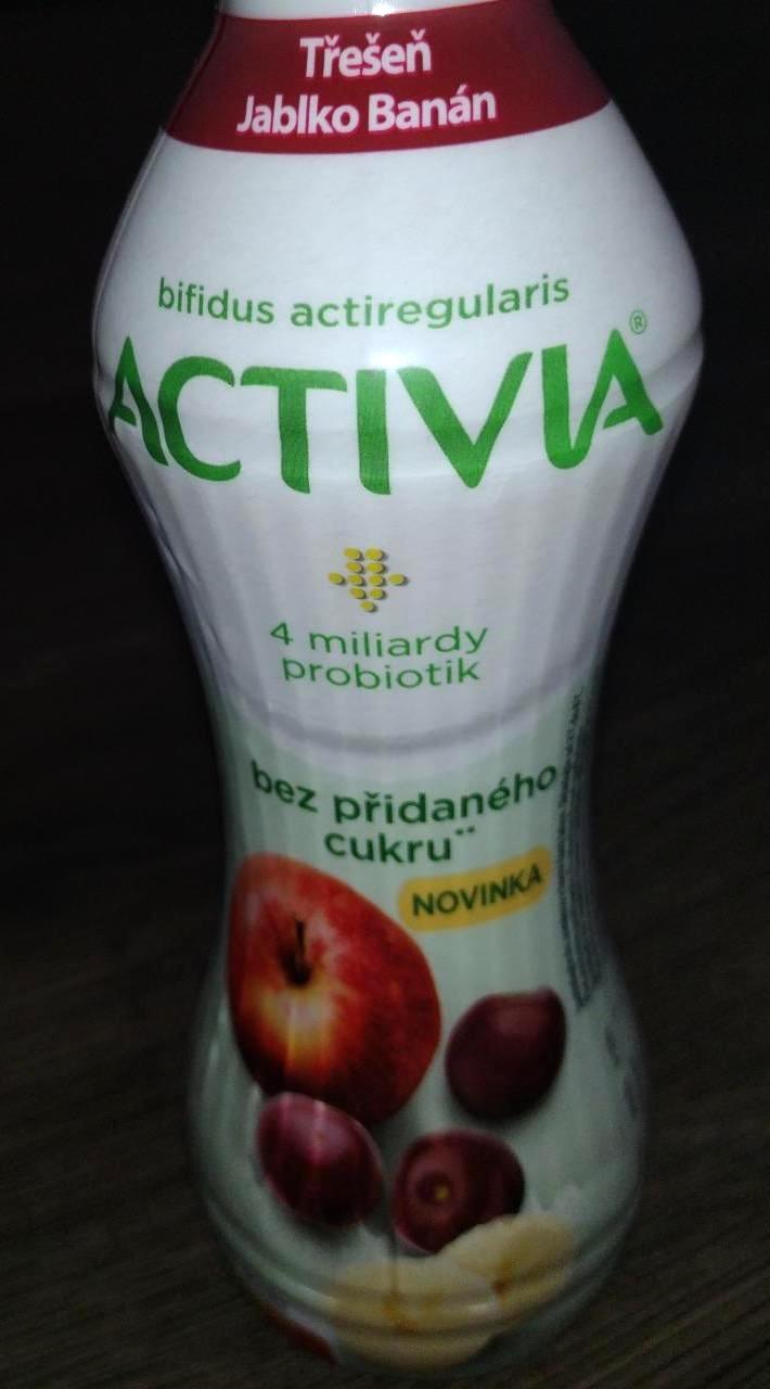 Képek - Activia třešeň jablko banán bez přidaného cukru Danone