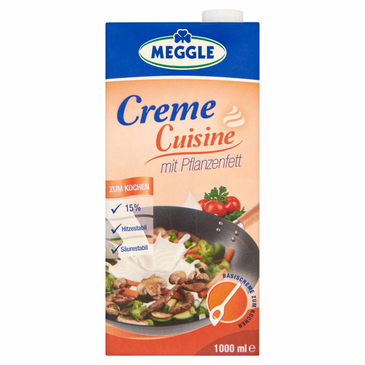 Képek - Meggle Creme Cuisine UHT főzőkrém növényi zsírral 15% 1000 ml
