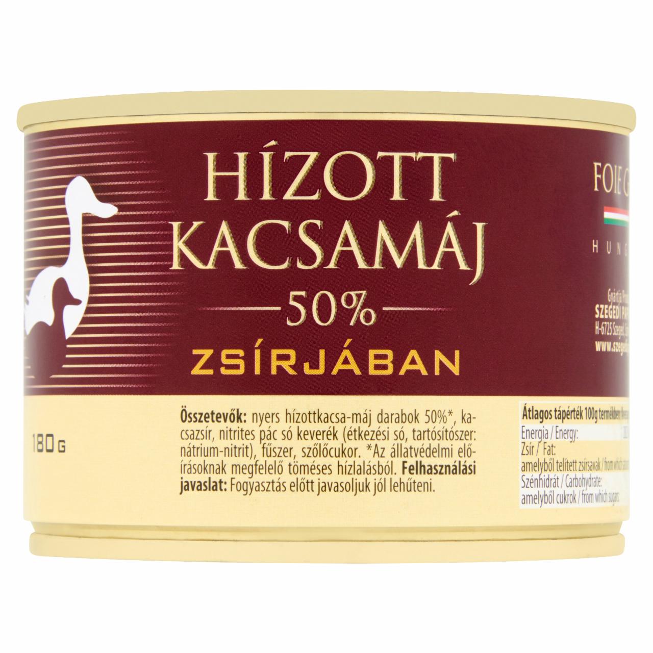 Képek - Hízott kacsamáj zsírjában 180 g