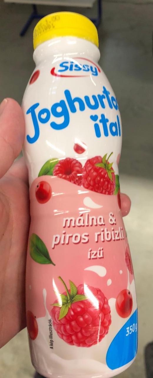 Képek - Joghurtos ital Málna & piros ribizli ízű Sissy