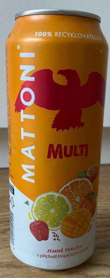 Képek - Multi jemně perlivá s příchutí tropického ovoce Mattoni