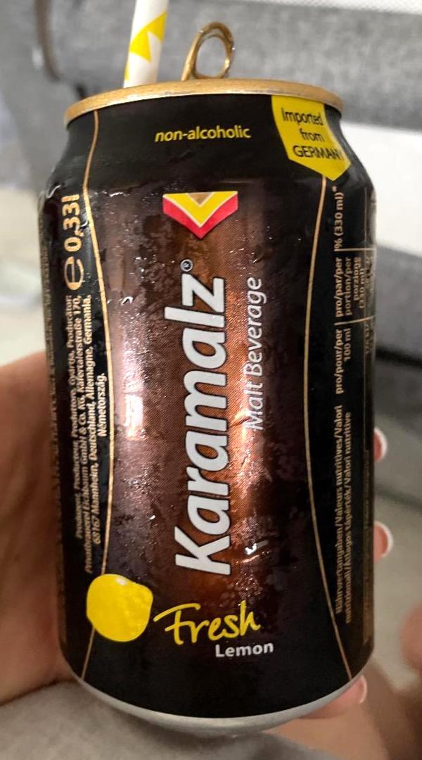 Képek - Karamalz Fresh lemon alkoholmentes kevert malátaital