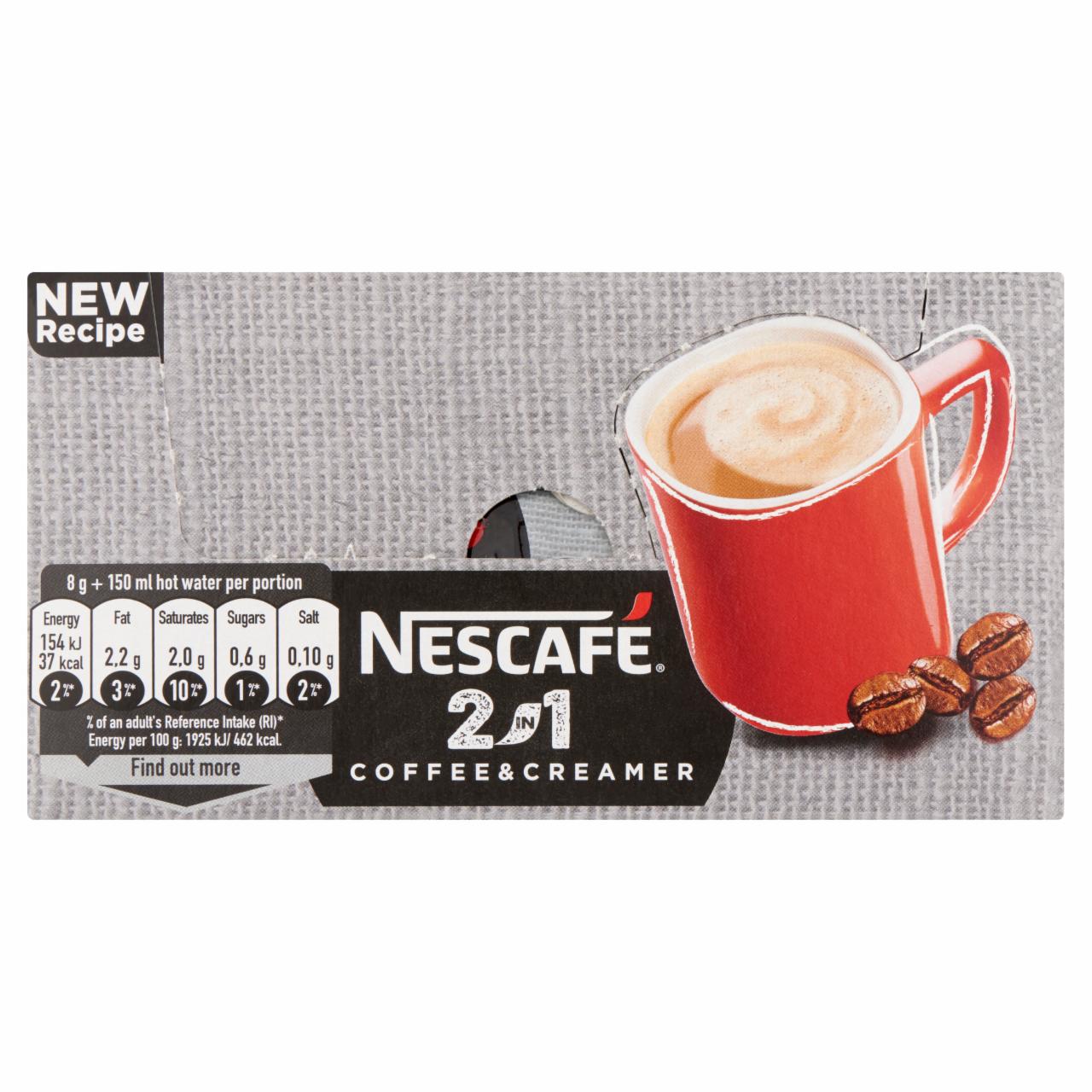 Képek - Nescafé 2in1 azonnal oldódó kávéspecialitás 28 db 224 g