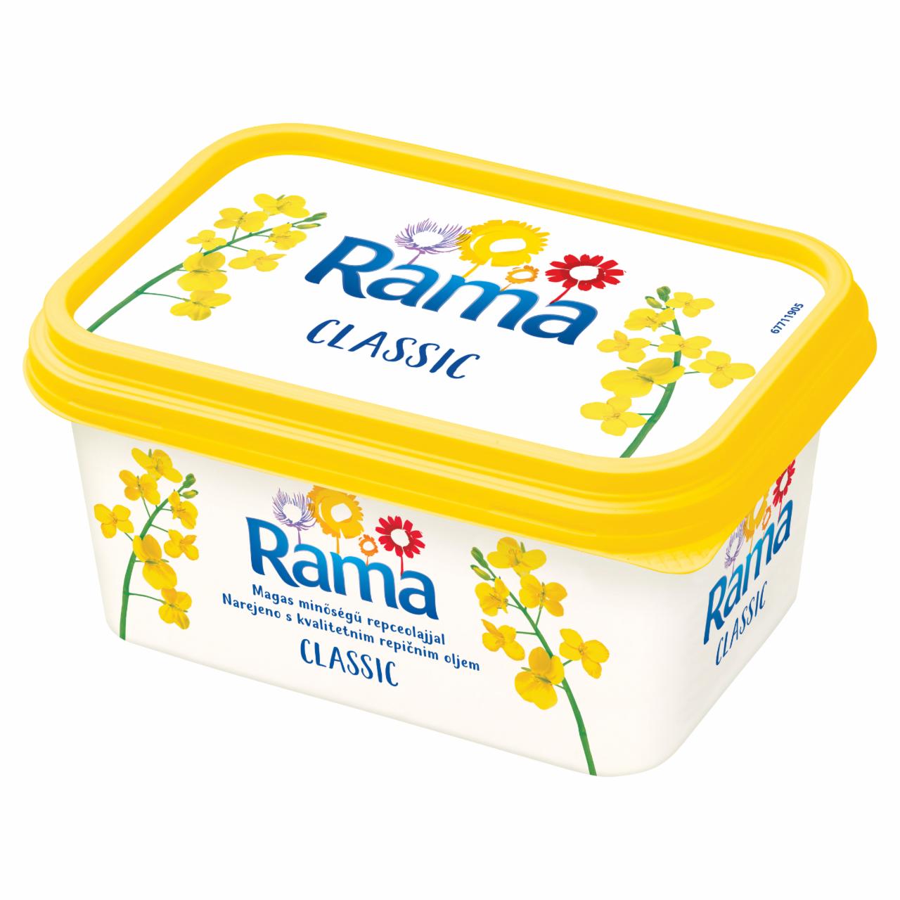 Képek - Rama Classic csökkentett zsírtartalmú margarin 500 g
