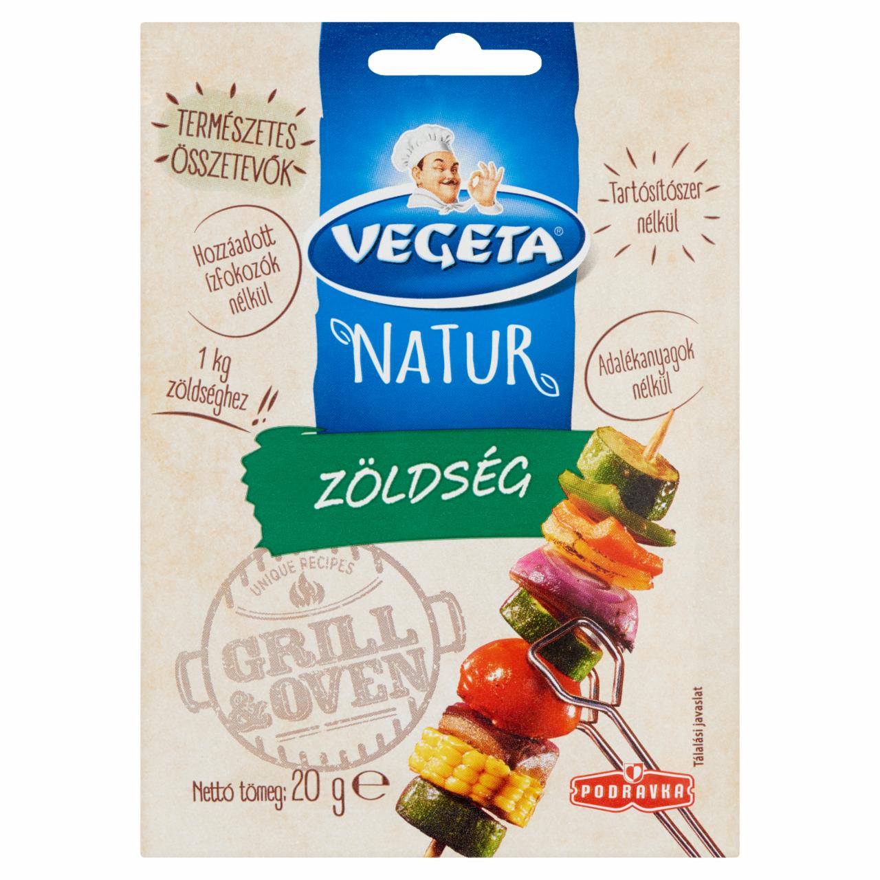 Képek - Vegeta Natur grill zöldség fűszerkeverék 20 g