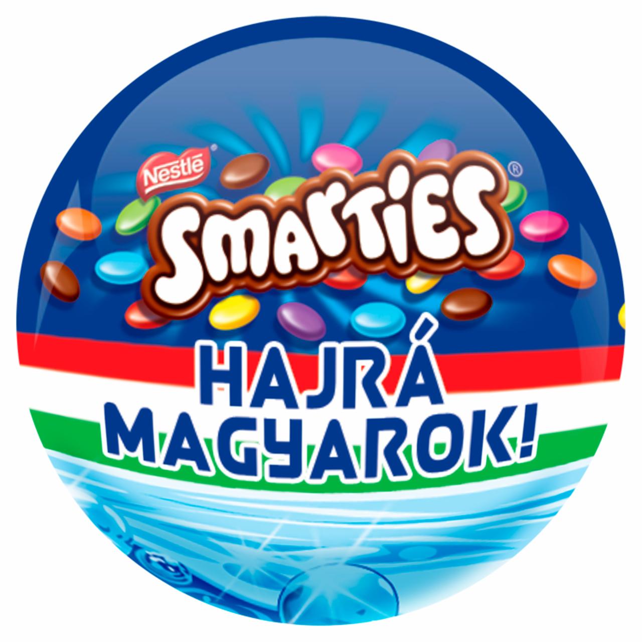 Képek - Smarties tejcsokoládé gömb tejcsokoládés cukordrazséval 17,5 g