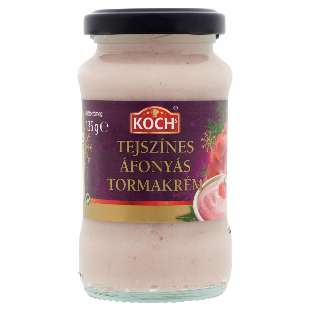 Képek - Koch's tejszínes áfonyás tormakrém 135 g