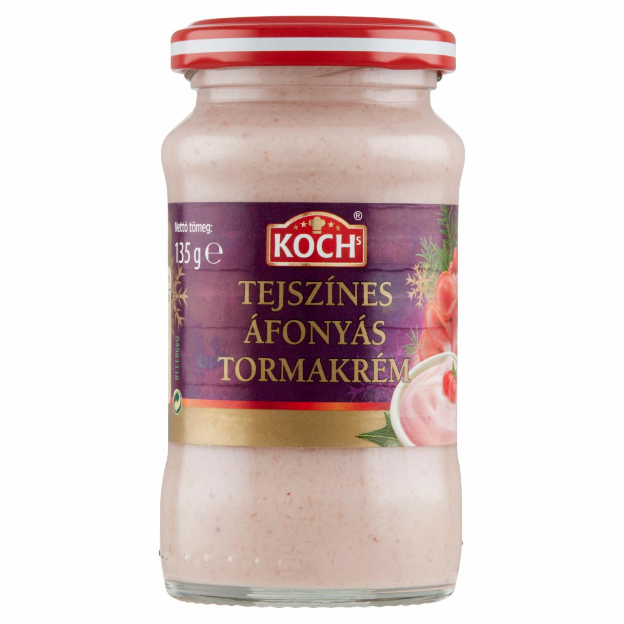 Képek - Koch's tejszínes áfonyás tormakrém 135 g