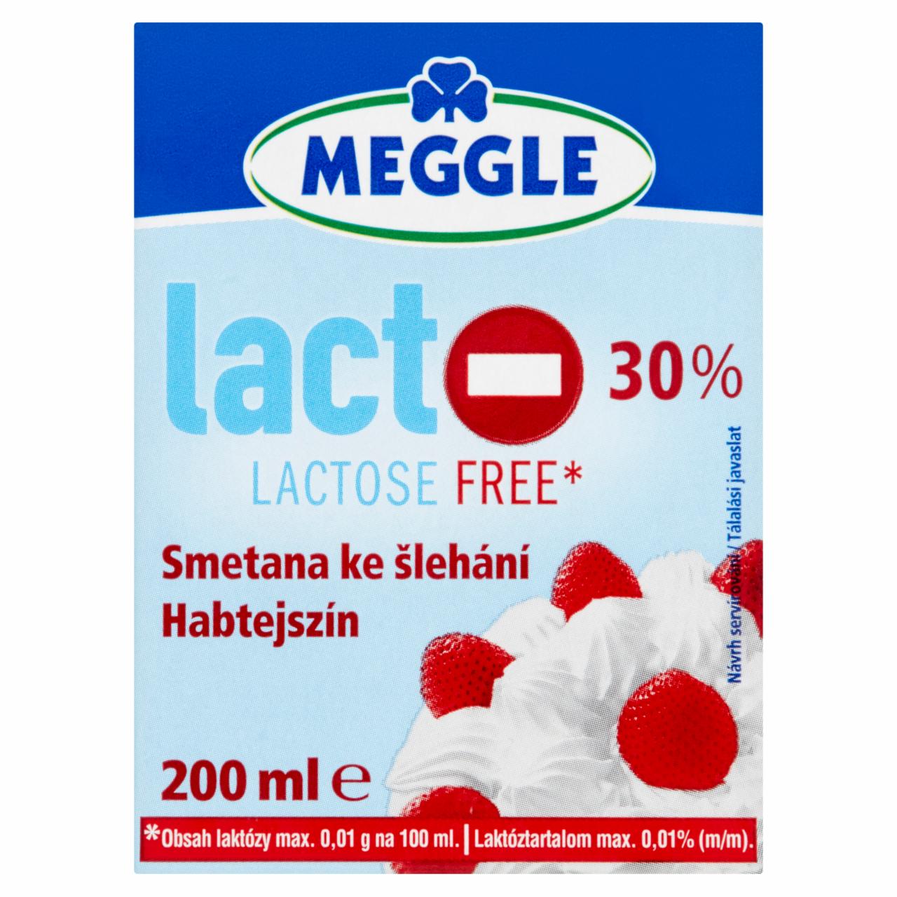 Képek - Meggle UHT laktózmentes habtejszín 30% 200 ml