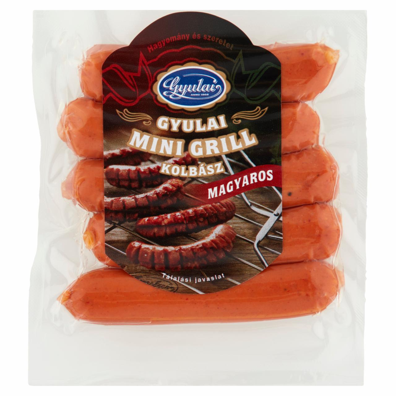 Képek - Gyulai magyaros mini grillkolbász 150 g