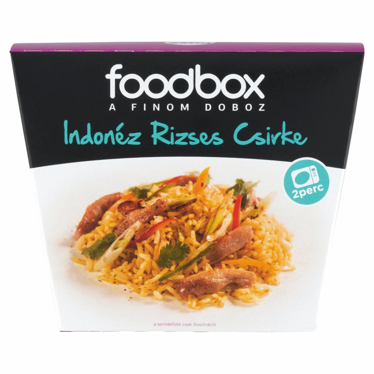 Képek - Foodbox indonéz rizses csirke 330 g