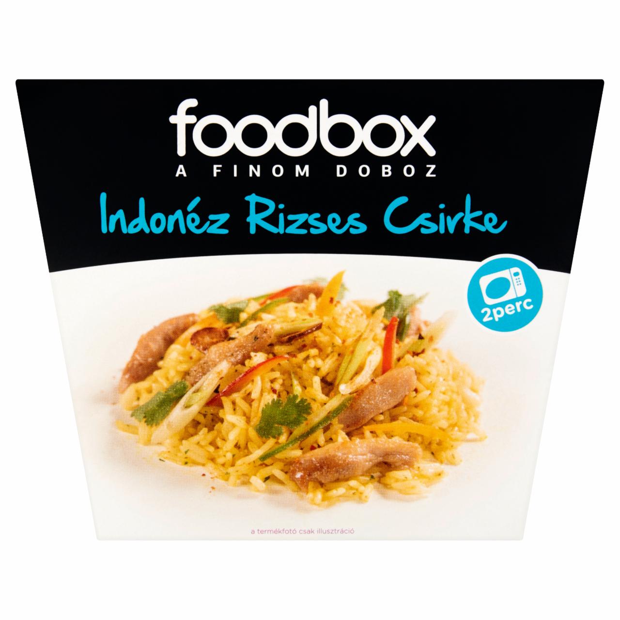 Képek - Foodbox indonéz rizses csirke 330 g