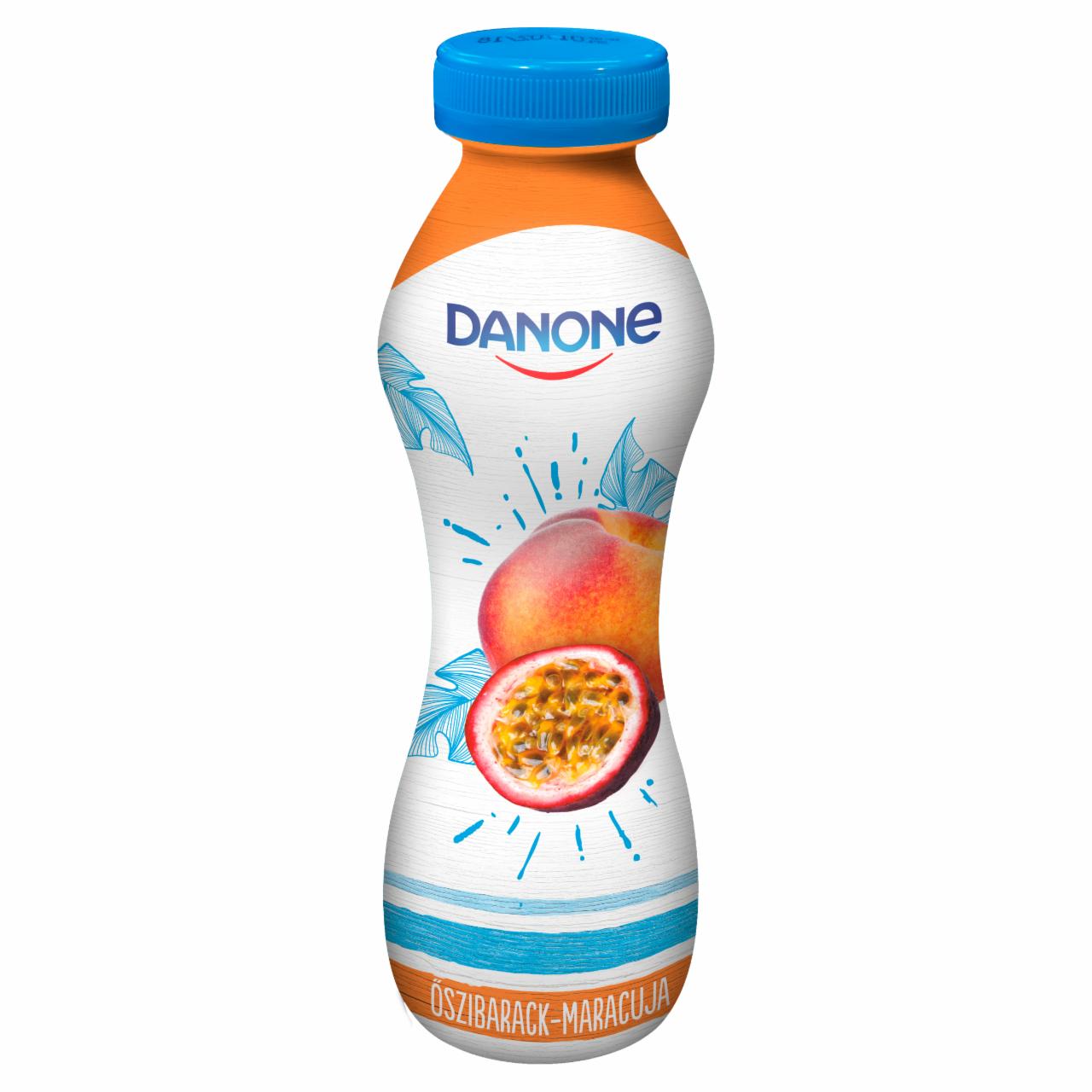 Képek - Őszibarack-maracuja joghurt ital Danone