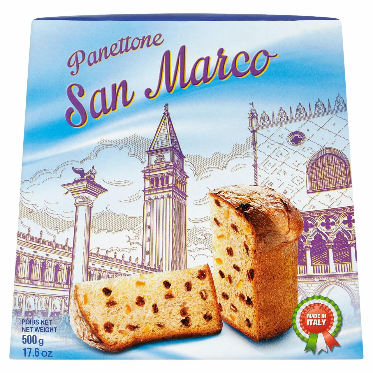 Képek - Panettone San Marco természetes kelesztésű, kemencében készült édesipari termék 500 g