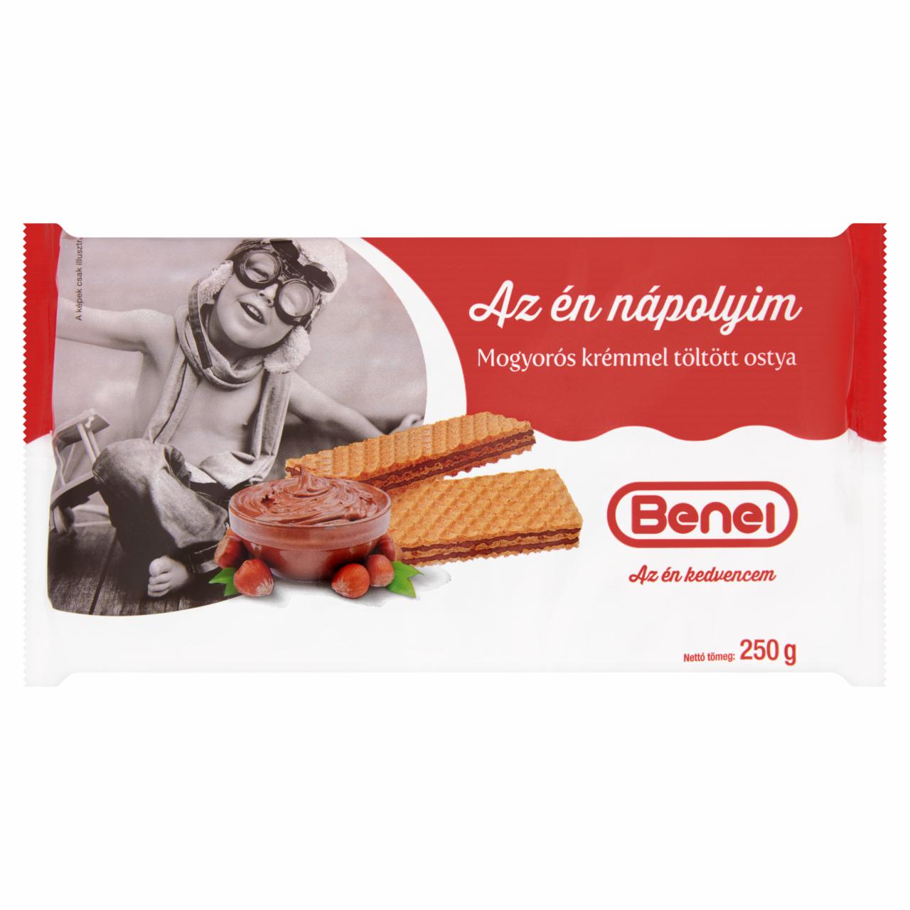 Képek - Benei mogyorós krémmel töltött ostya 250 g