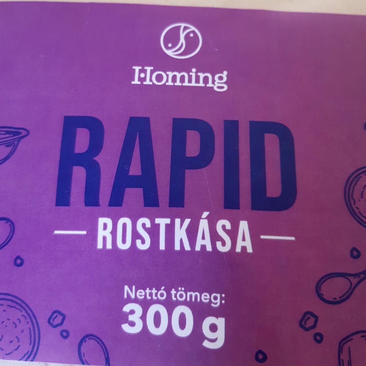 Képek - Rapid rostkása Homing