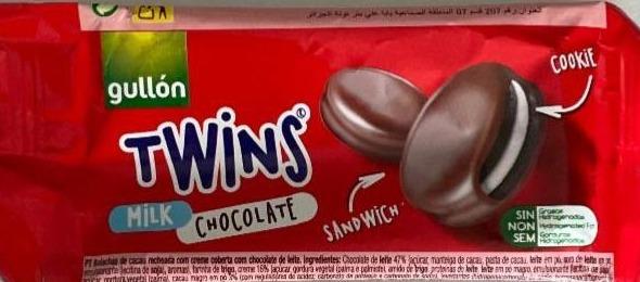 Képek - Twins milk chocolate sandwich Gullón