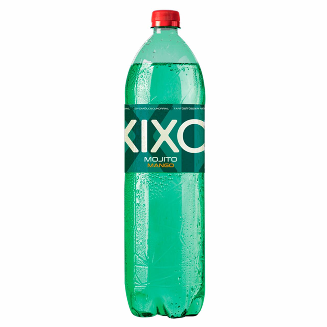 Képek - XIXO Mojito-Mango menta, lime és mangó ízű szénsavas üdítőital cukorral és édesítőszerrel 1,5 l