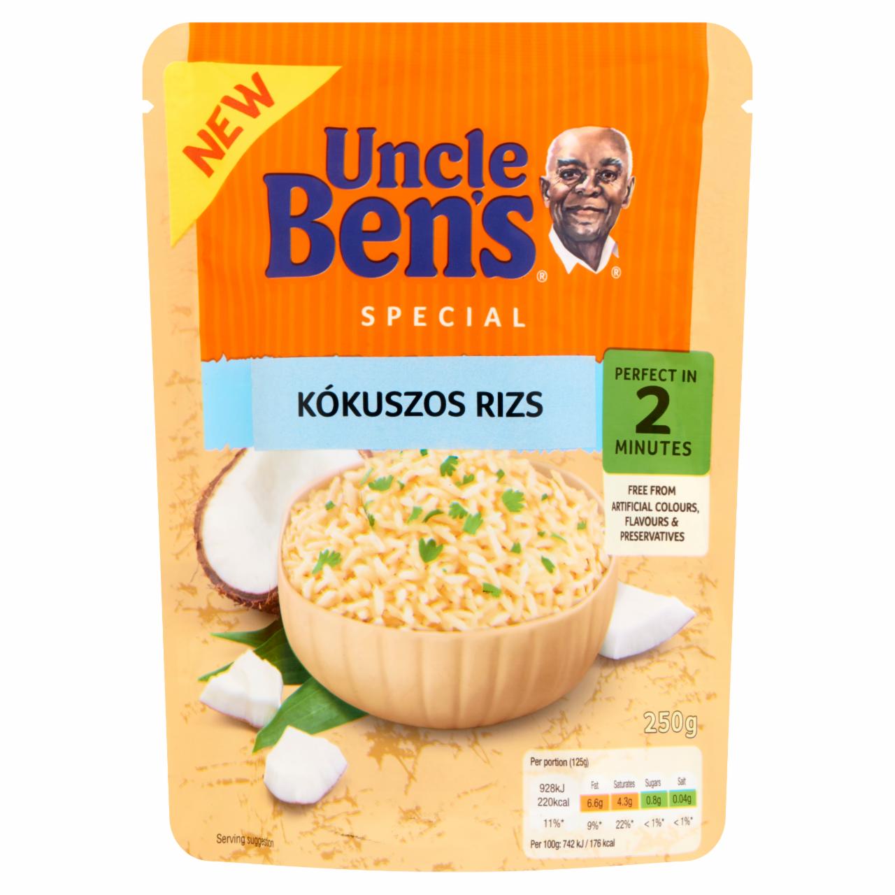 Képek - Uncle Ben's kókuszos rizs 250 g