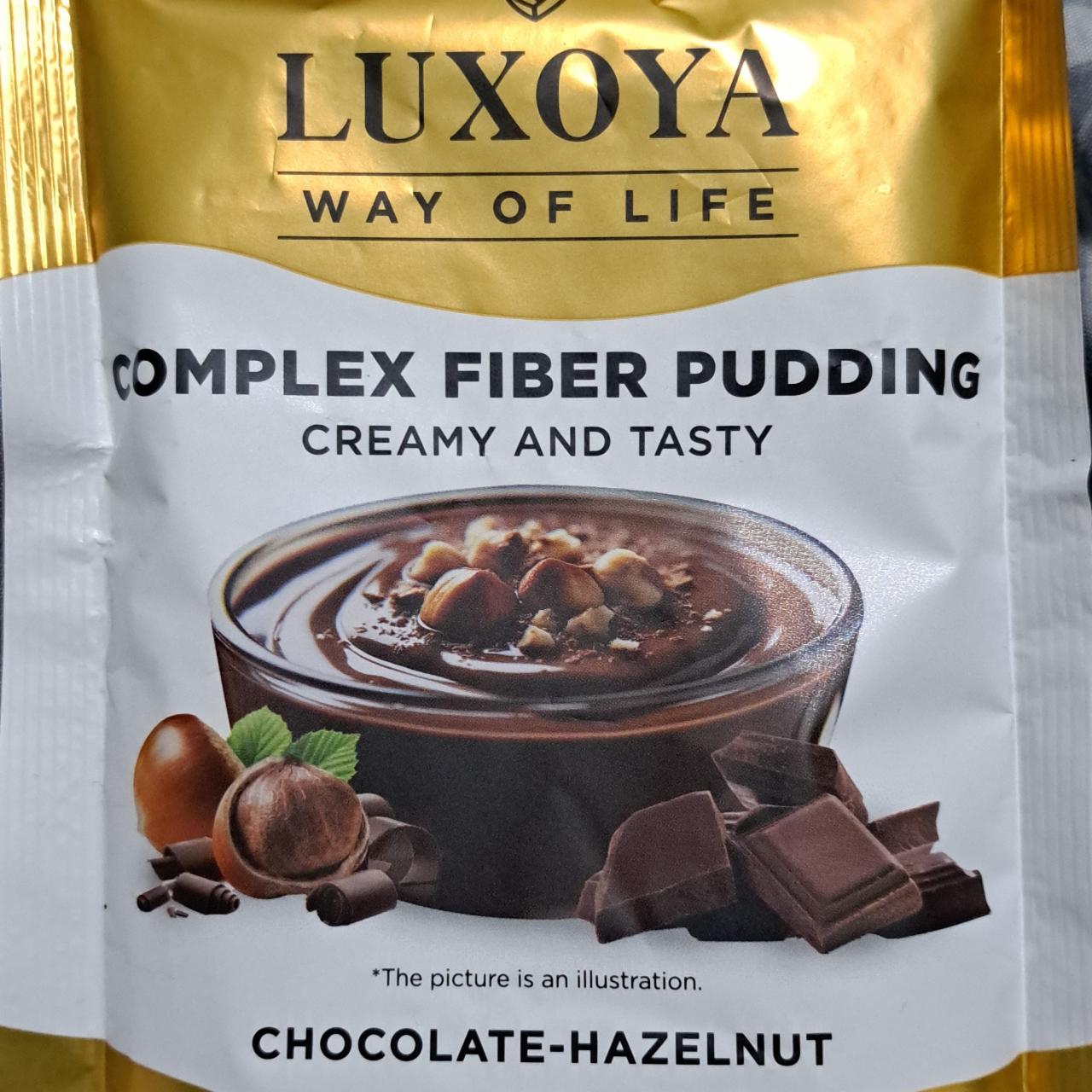 Képek - Complex fiber pudding creamy and tasty chocolate-Hazelnut Luxoya