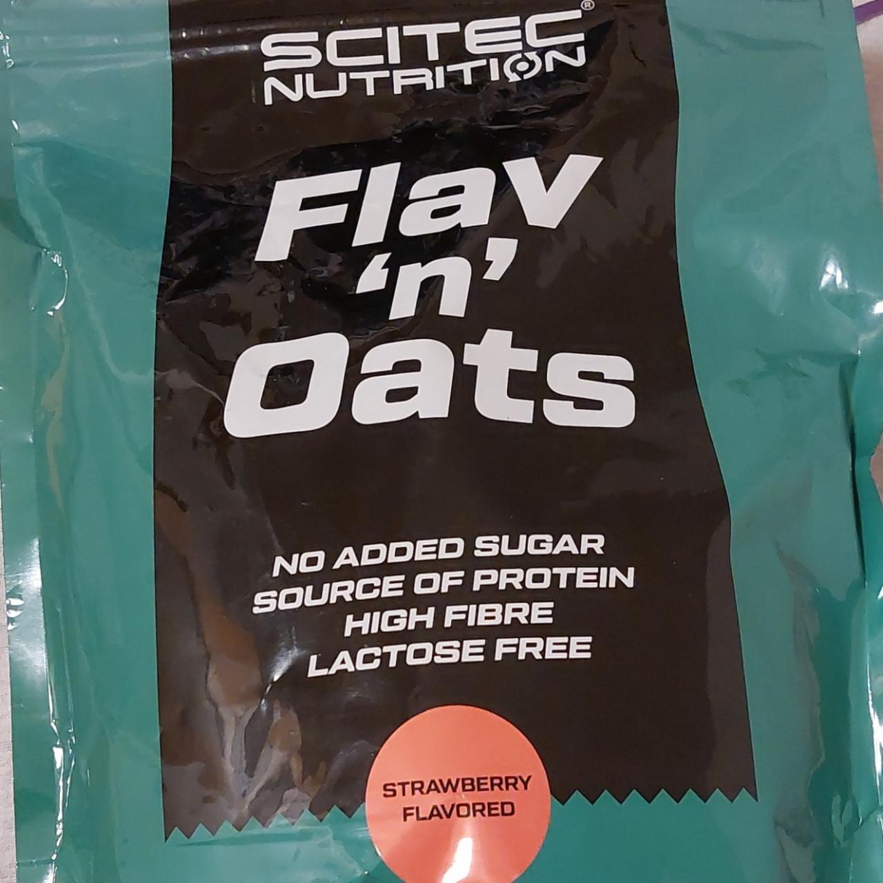 Képek - Flav'n'Oats eper ízű Scitec Nutrition