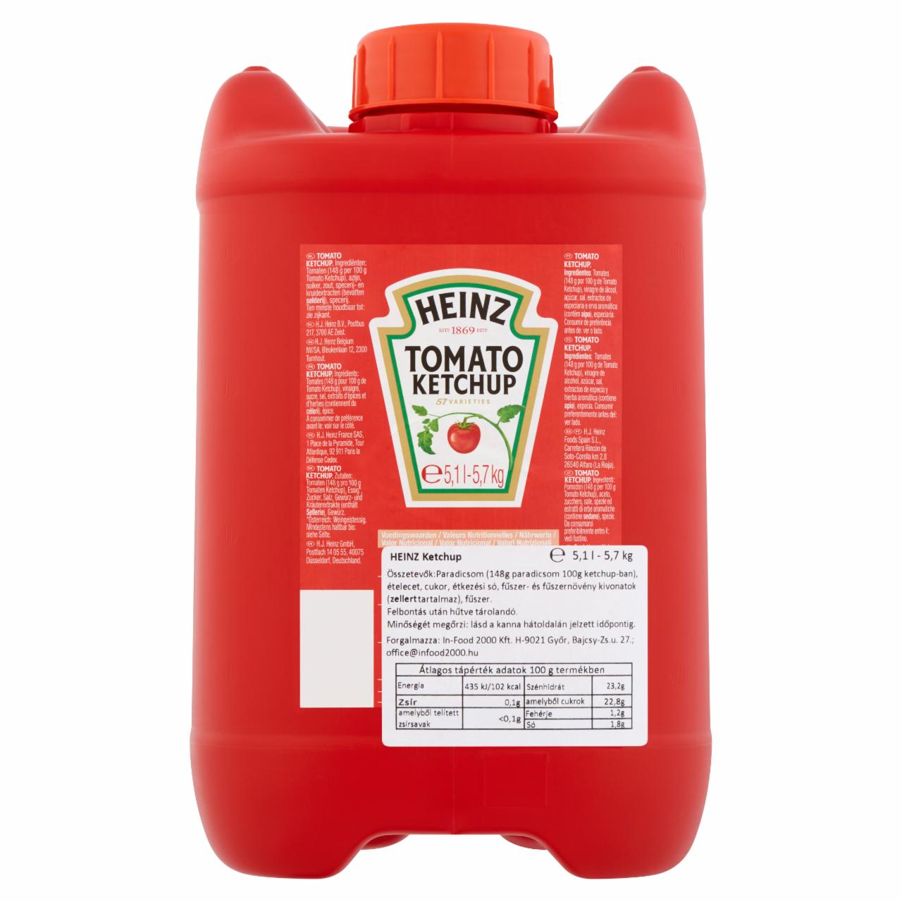 Képek - Heinz ketchup 5,7 kg