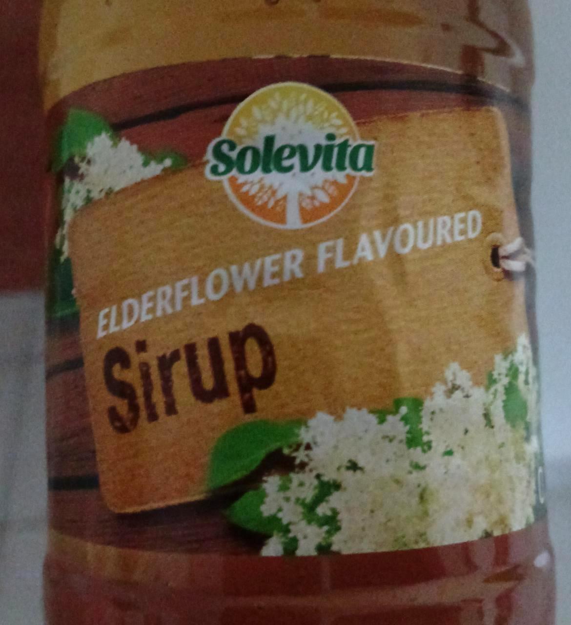 Képek - Elderflower flavoured sirup Solevita