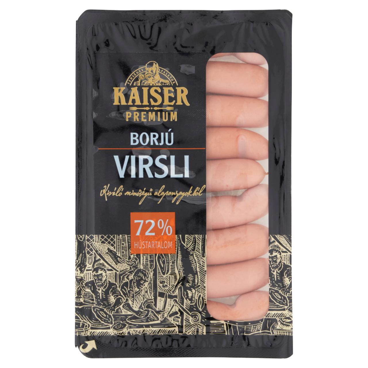 Képek - Kaiser Premium borjú virsli 200 g