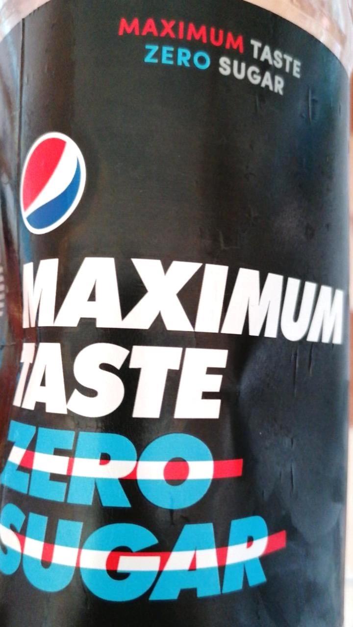 Képek - Maximum taste zero sugar Pepsi