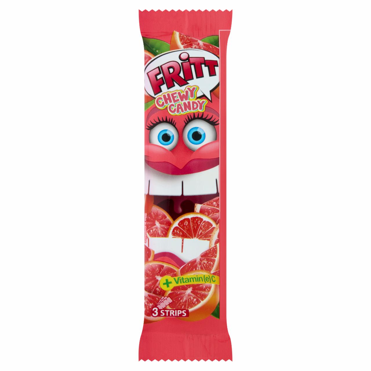 Képek - Fritt grépfrút ízesítésű rágócukorka C-vitaminnal 3 x 11,7 g (35 g)