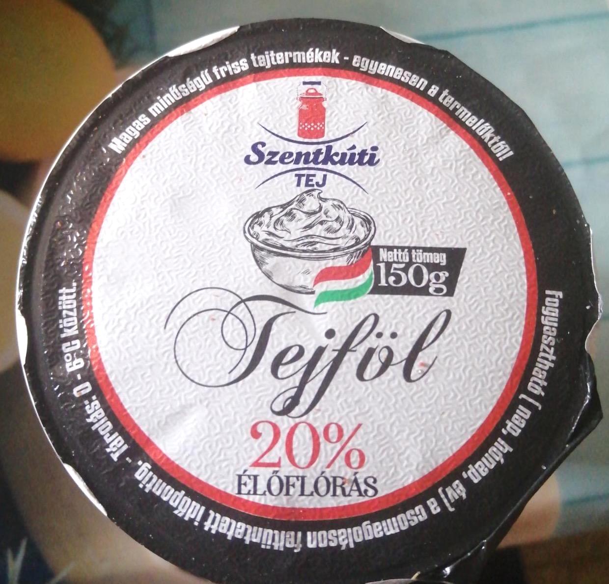 Képek - Tejföl 20% Szentkúti tej