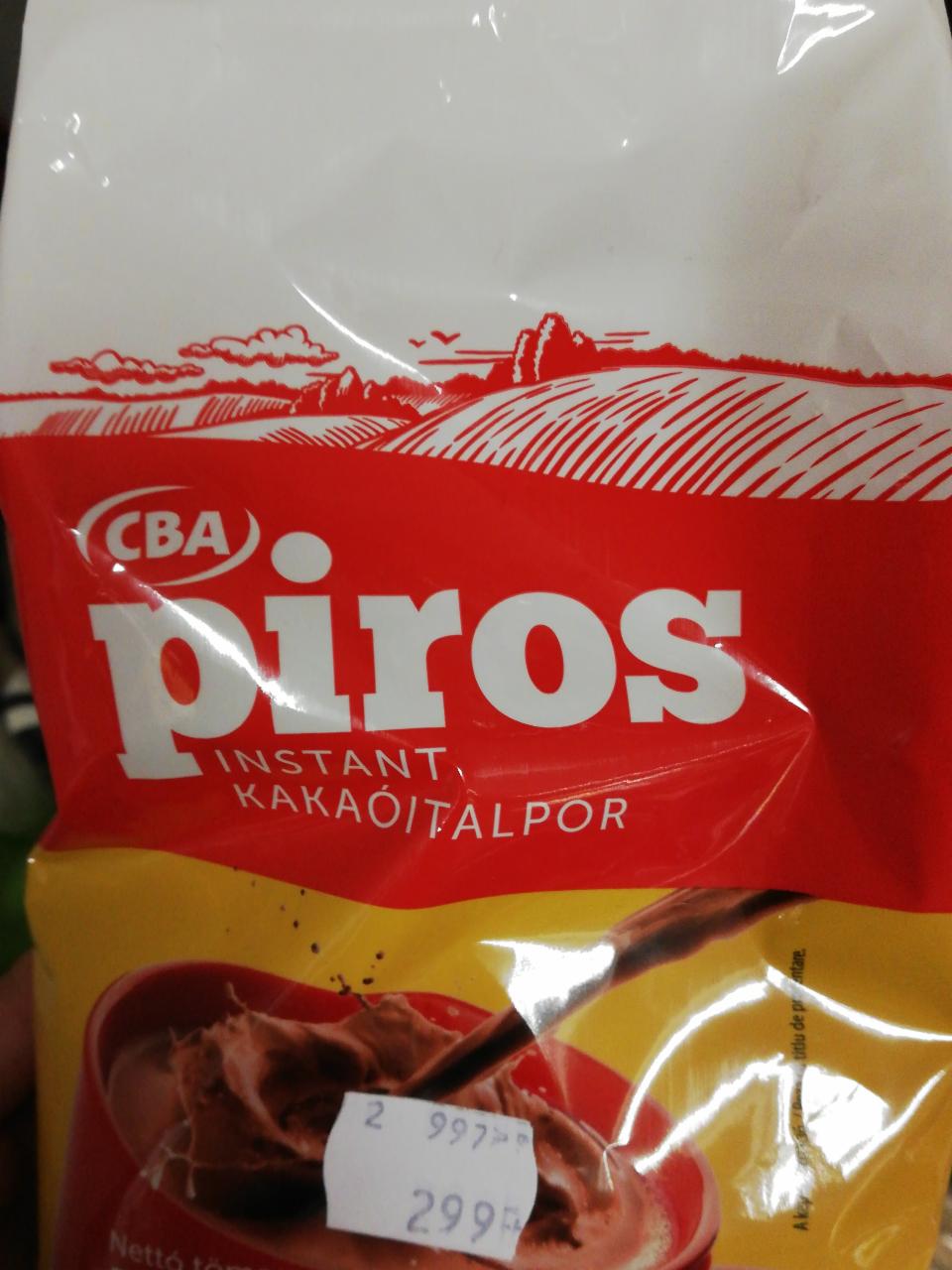 Képek - Instant kakaó italpor CBA Piros