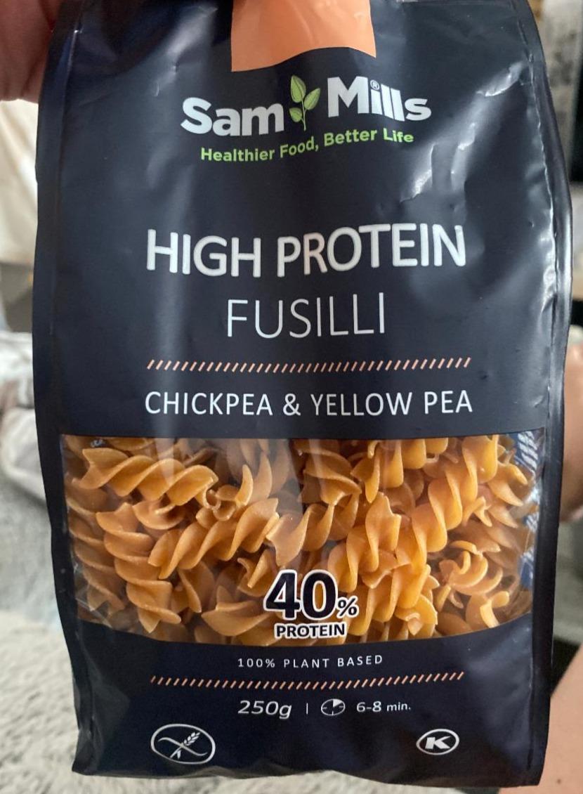 Képek - High protein fusilli chickpea&yellow pea SamMills