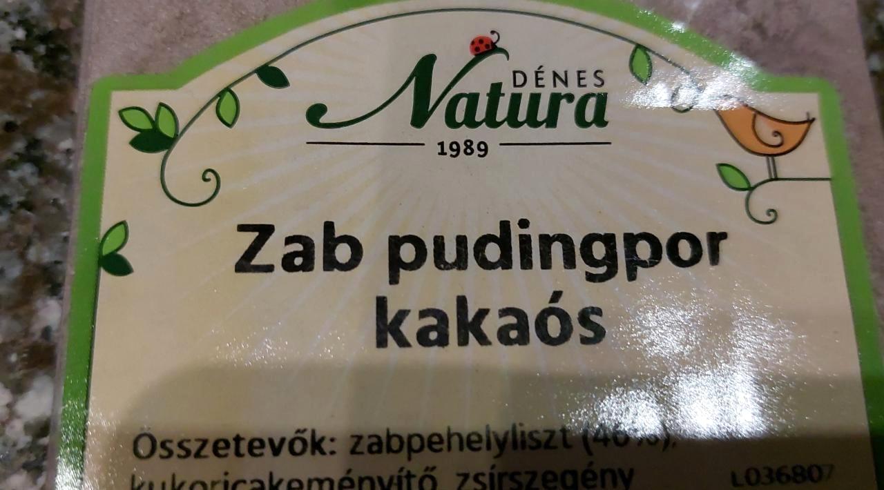 Képek - Zab pudingpor kakaós Dénes Natura