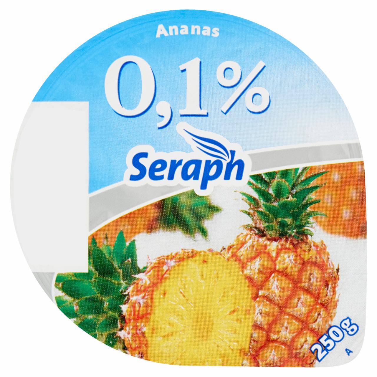 Képek - Seraph 0,1% ananászos sovány joghurt gyümölcskészítménnyel 250 g