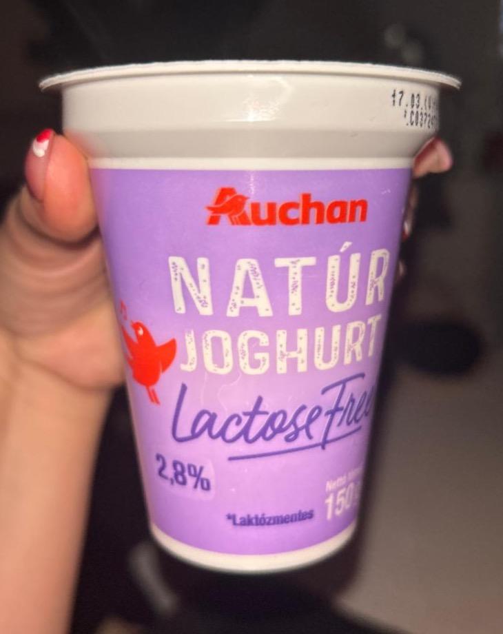 Képek - Natúr joghurt laktózmentes 2,8 % Auchan