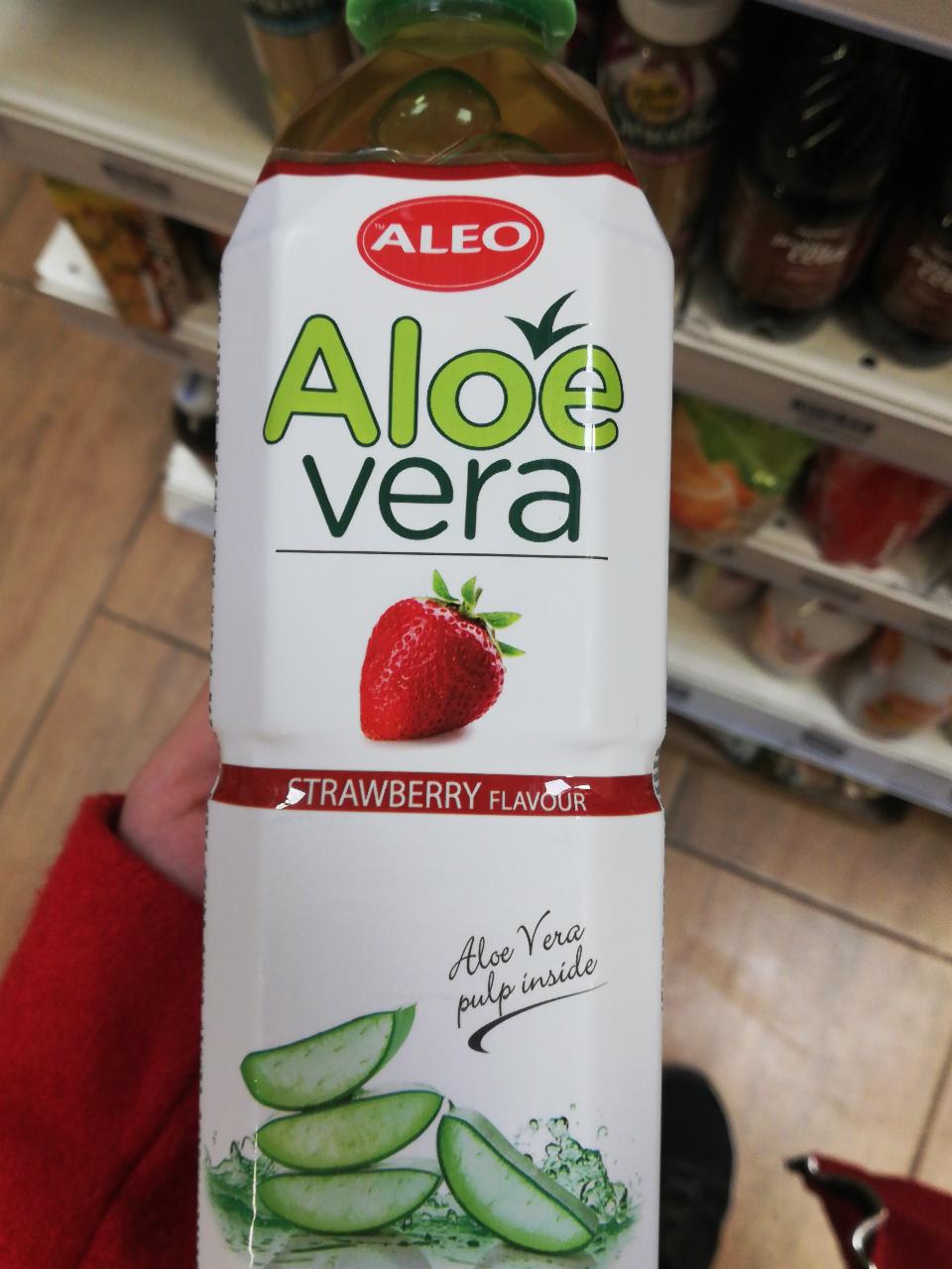 Képek - Aloe Vera ital eper ízű Aleo