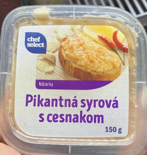 Képek - Pikantná syrová nátierka s cesnakom Chef select