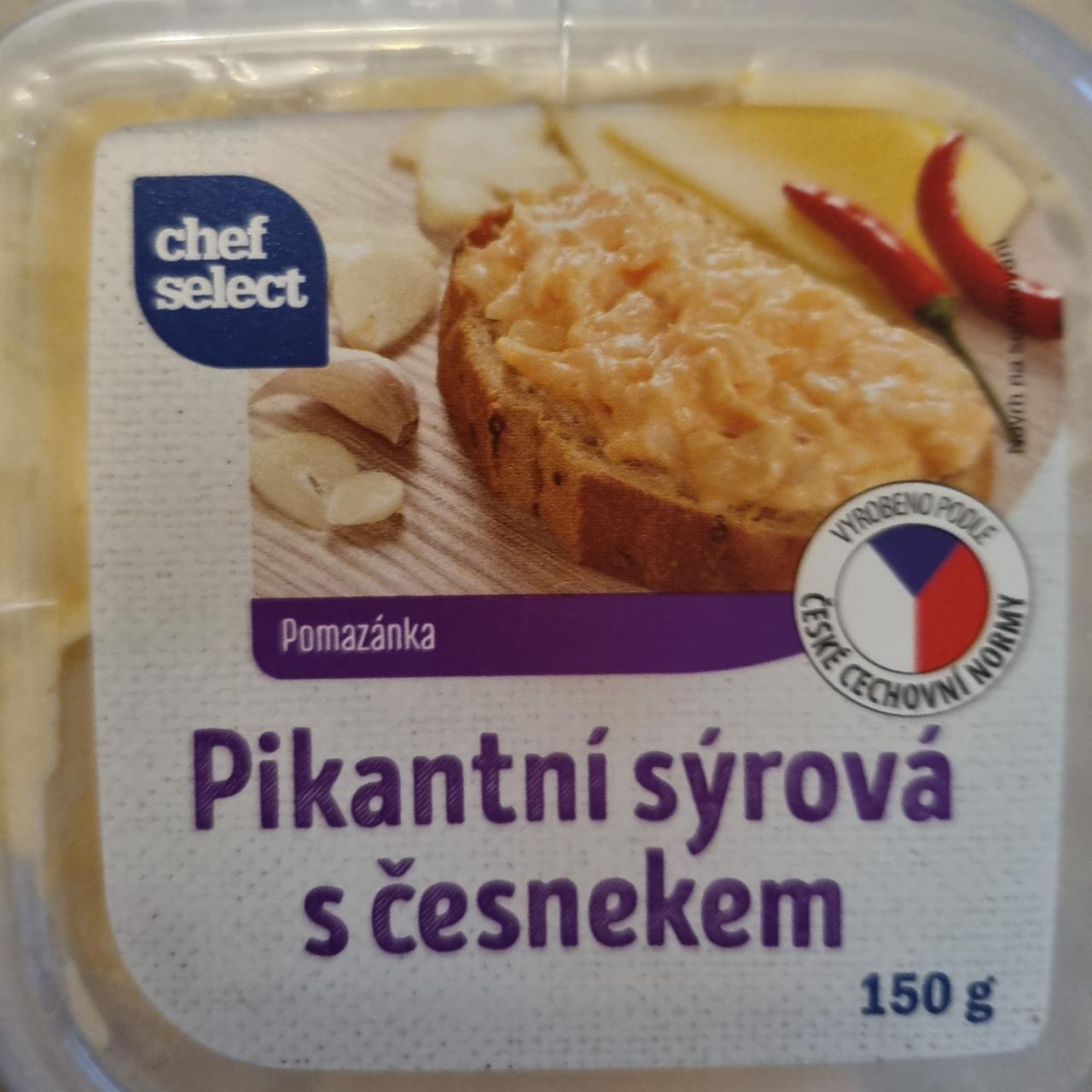 Képek - Pikantná syrová nátierka s cesnakom Chef select