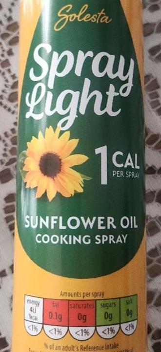 Képek - Spray light sunflower oil Solesta