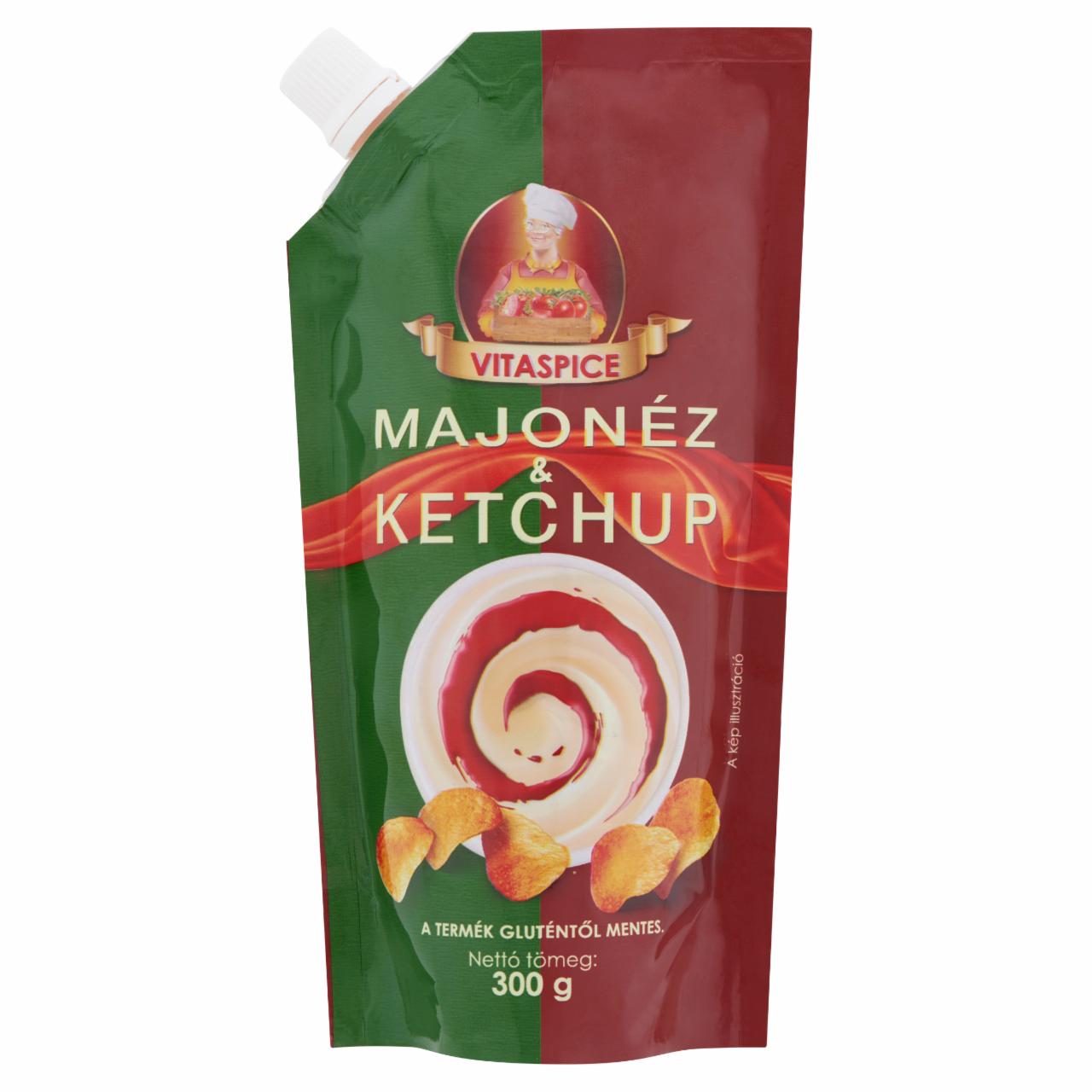 Képek - Vitaspice majonéz & ketchup 300 g