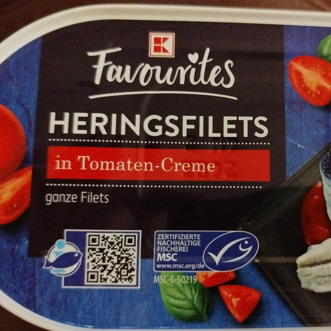 Képek - Heringsfilets in Tomaten Creme K-Favourites
