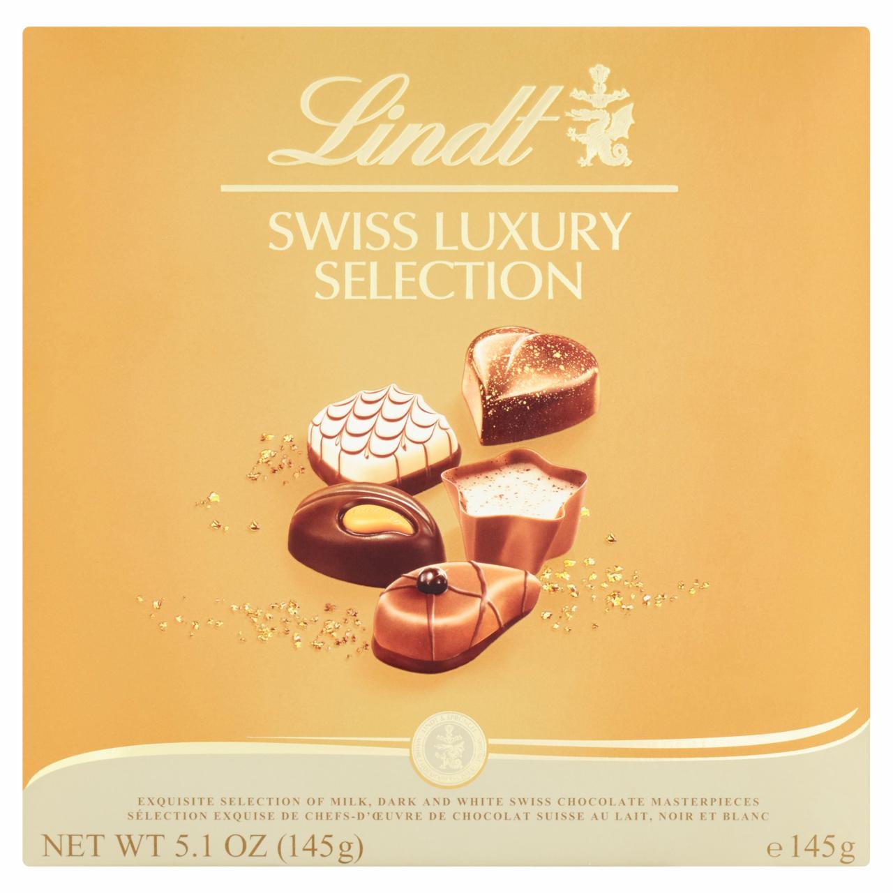 Képek - Lindt Swiss Luxury Selection válogatott svájci csokoládé 145 g