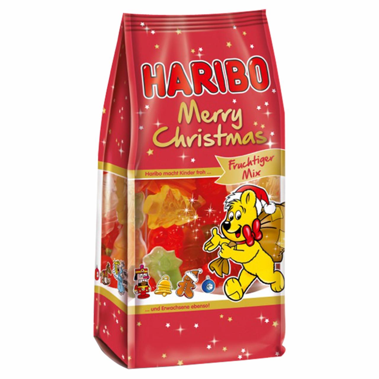 Képek - Haribo Merry Christmas gyümölcsízű habosított gumicukorka 300 g