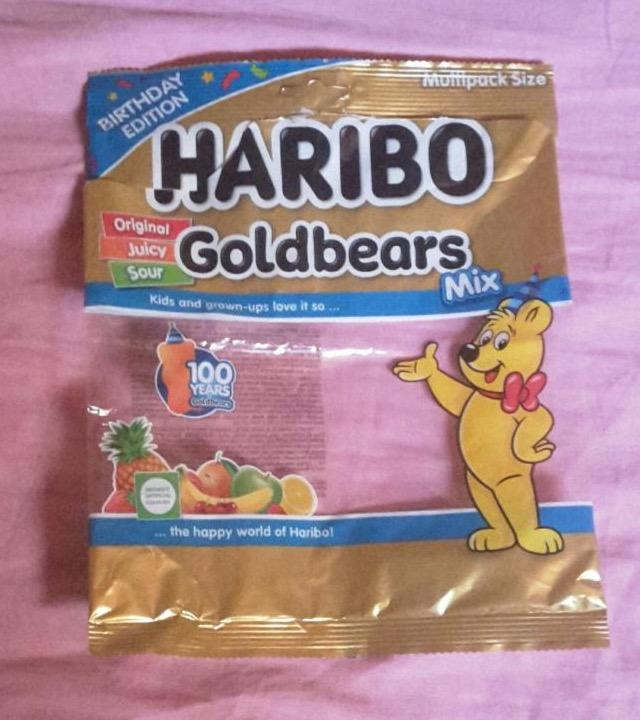 Képek - Haribo Goldbears Mix gyümölcsízű gumicukorka 230 g