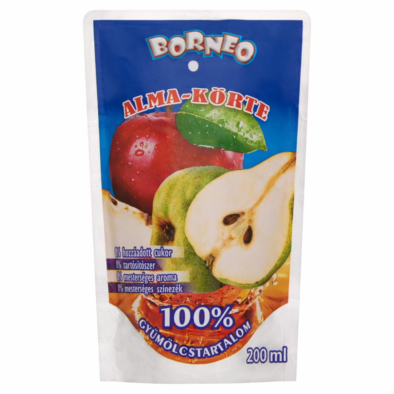 Képek - Borneo alma-körte gyümölcsital 200 ml