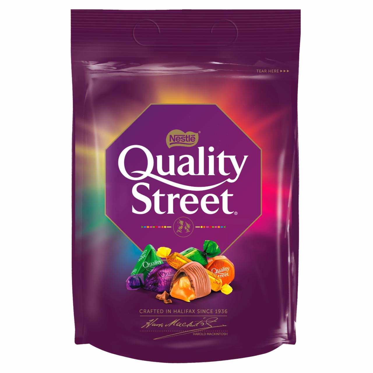 Képek - Quality Street vegyes, töltött tej-, étcsokoládé és tejkaramella 450 g