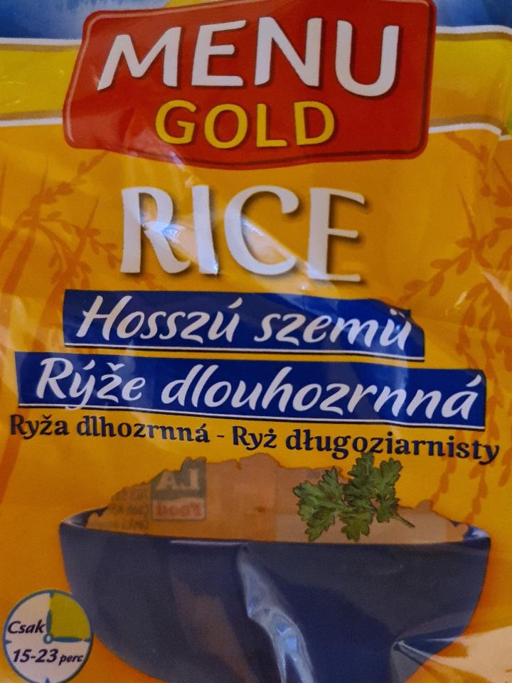 Képek - Menu gold hántolt, hosszú szemű rizs 