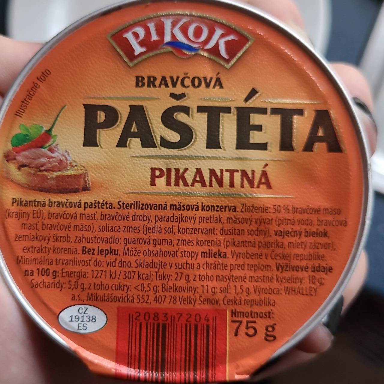 Képek - Bravčová paštéta pikantná Pikok